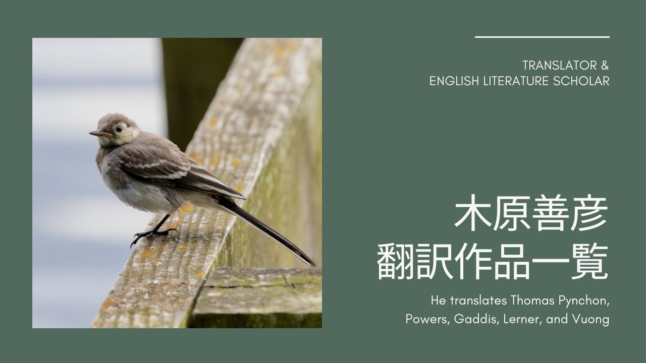 木原善彦さんの翻訳作品一覧／トマス・ピンチョン、リチャード・パワーズ、ウィリアム・ギャディスと実験小説